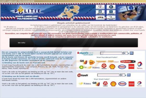 Politie Korps Landelijke Politiediensten Virus
