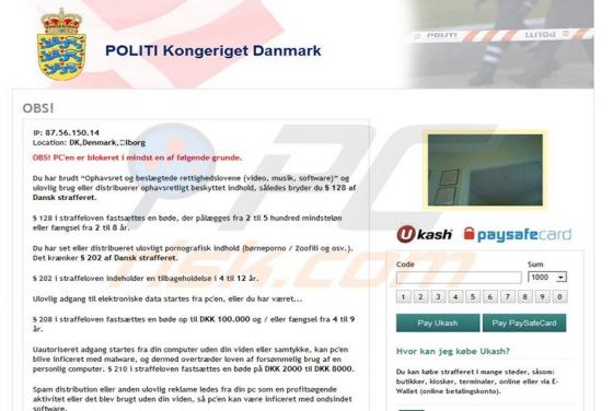 Politiet Kongeriget Danmark Virus