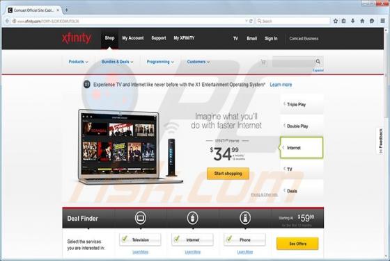 XFinity Toolbar
