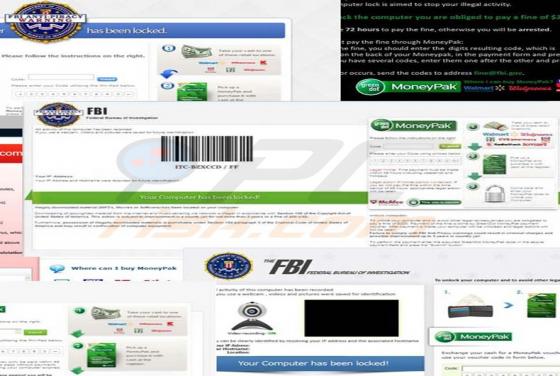 Computer Locked - MoneyPak Virus