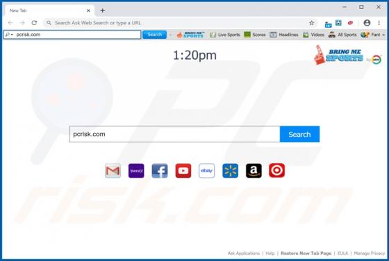 BringMeSports Toolbar