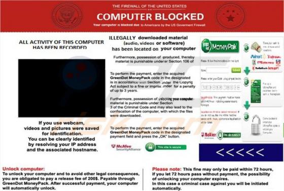 The Firewall of the United States Virus