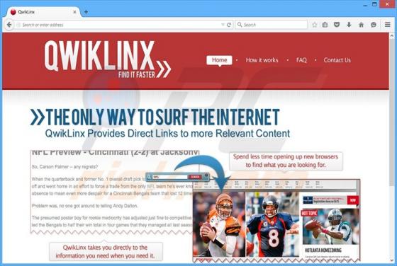 QwikLinx Adware