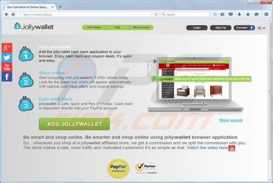 Jollywallet Adware