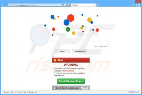 Search.snapdo.com Browser Hijacker
