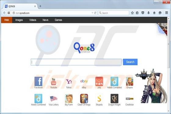 Start.qone8.com Browser Hijacker