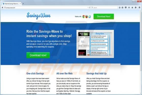 Savings Wave Pop-up Ads