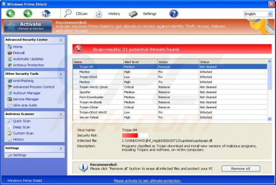 Windows Prime Shield