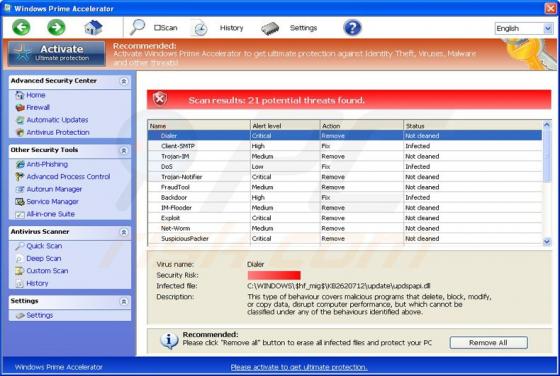 Windows Prime Accelerator