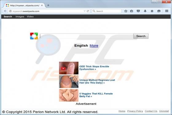 Mysearch.sweetpacks.com Redirect