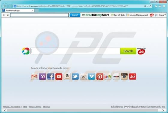 FreeBillPayAlert Toolbar