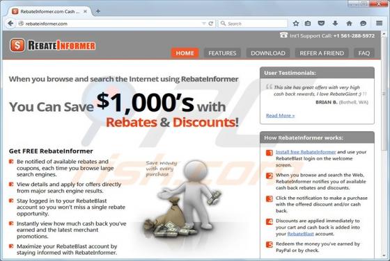 Rebate Informer Ads
