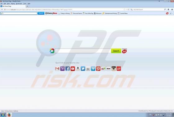 History Boss toolbar