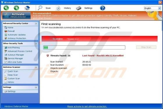 Windows Defence Master