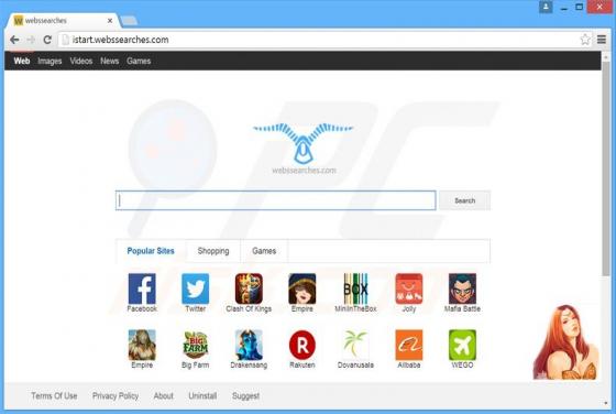 istart.webssearches.com Virus