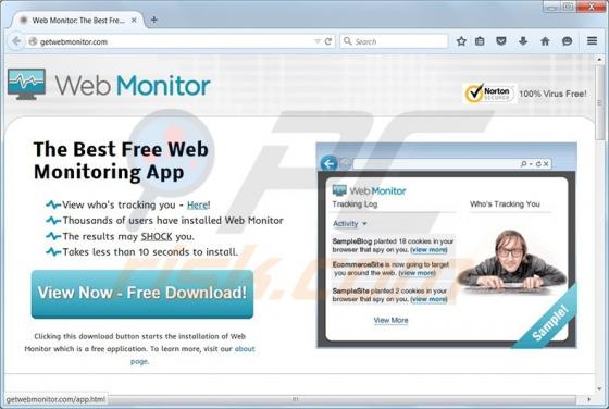 Web Monitor Virus