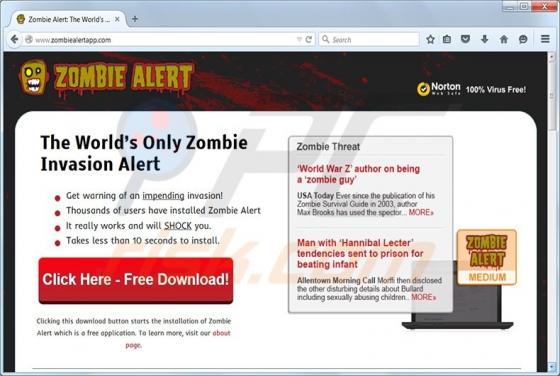 Zombie Alert Virus