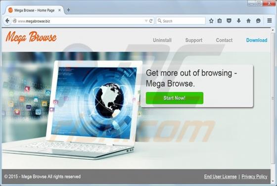 Mega Browse Virus