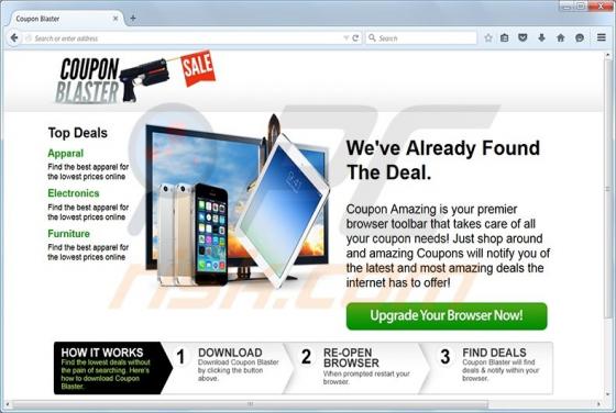 Coupon Blaster Virus