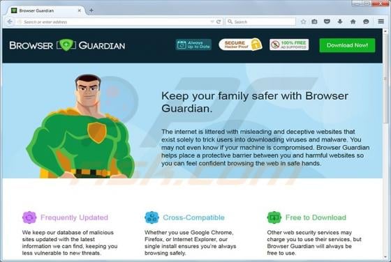 Browser Guardian adware