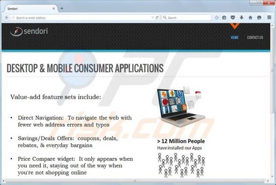 Sendori Adware