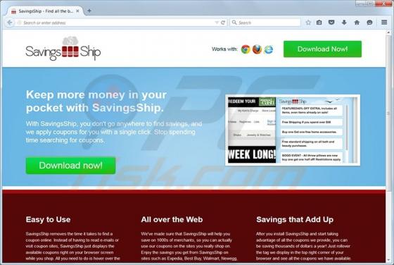 Savings Ship Ads