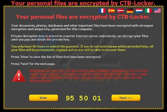 CTB-Locker Ransomware [Updated]