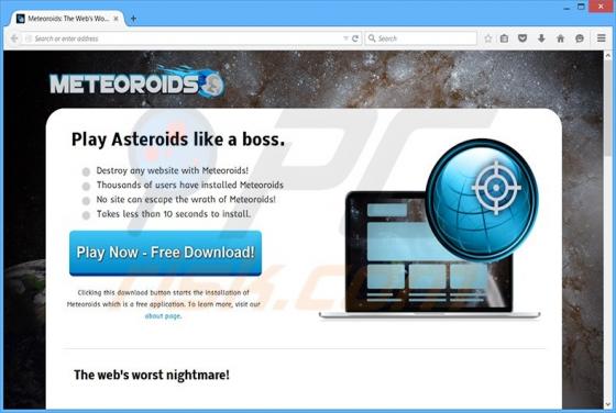 Meteoroids Ads