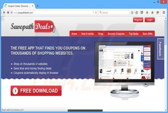 Savepath Deals Adware