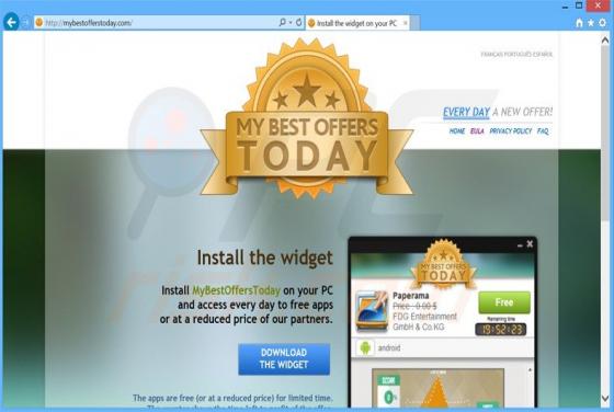 MyBestOffersToday Ads