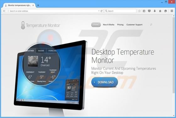 Desktop Temperature Monitor Ads