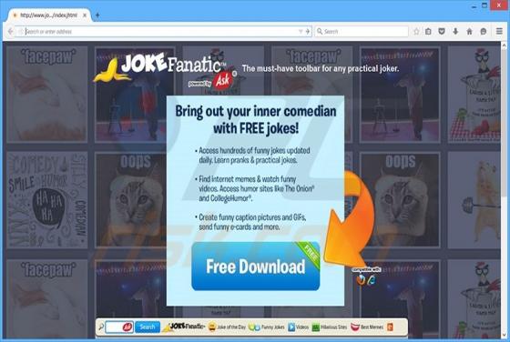 JokeFanatic Toolbar