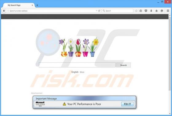 MySearchPage.net Browser Hijacker