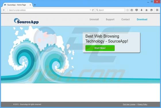 SourceApp Adware