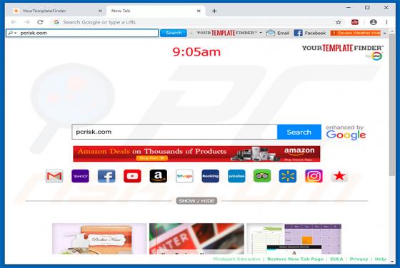 YourTemplateFinder Toolbar