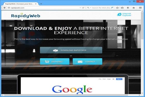 RapidyWebIE Adware