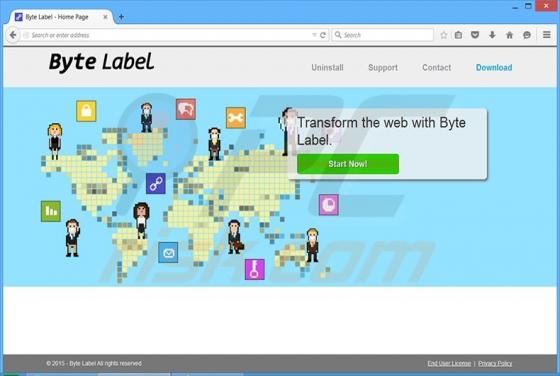 Byte Label Ads