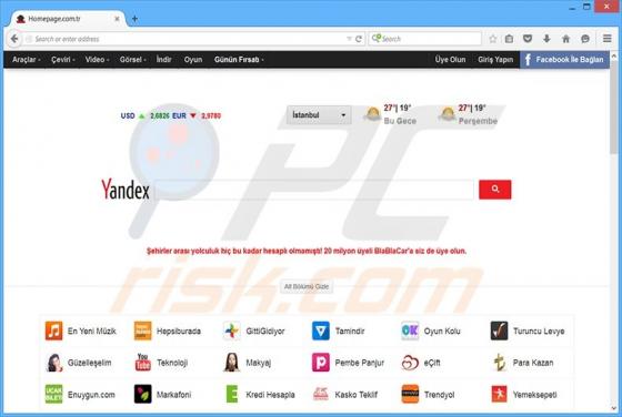Homepage.com.tr Redirect