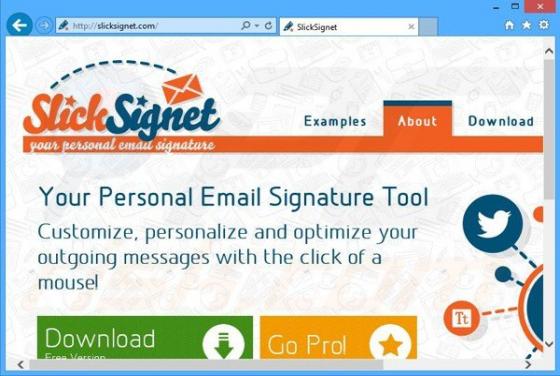 SlickSignet Adware