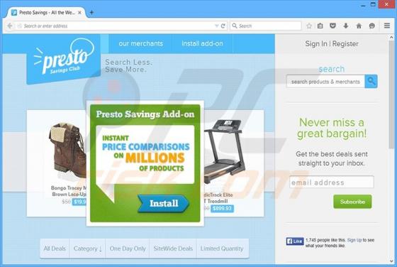 Ads by PrestoSavings