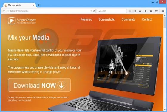 MagnoPlayer Adware