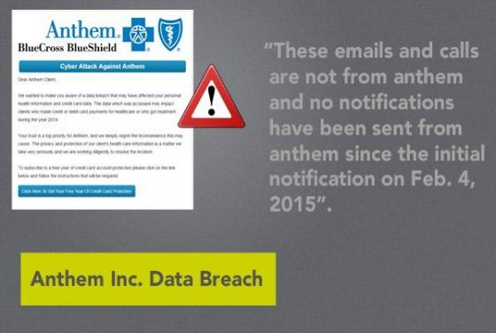 Phishing Scams Take Advantage of Anthem Inc. Data Breach