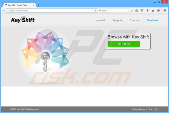 Key Shift Adware