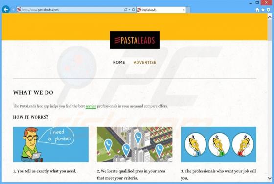 PastaLeads Adware