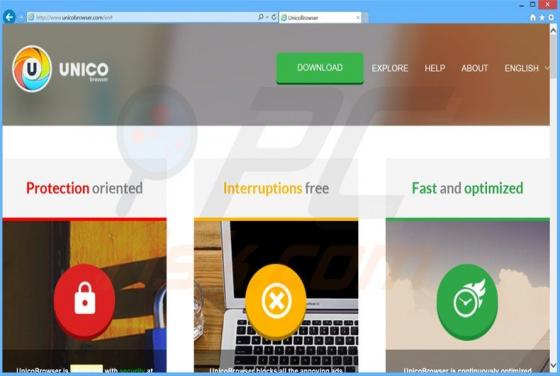 Unico Browser Adware