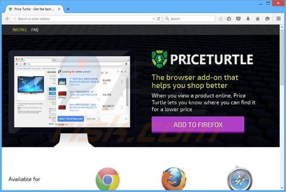 Price Turtle Adware