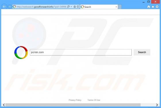 Websearch.goodforsearch.info Redirect