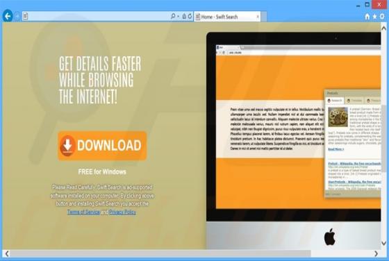 SwiftSearch Adware