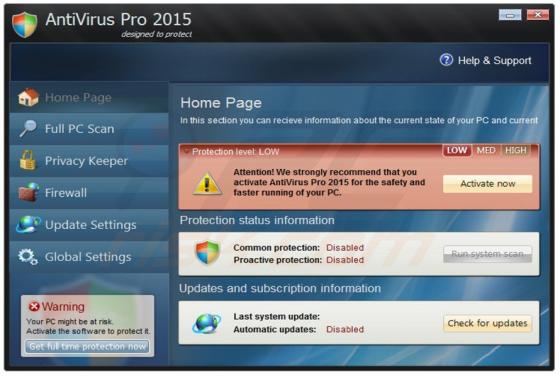 AntiVirus Pro 2015