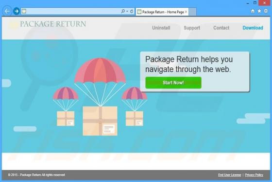 Package Return Ads